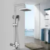 Shower head Copper Body Full Lift Top Spray Shower Head Three-speed Multi-function Shower Set