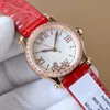 New Fashion Luxury Women's Diamond Watch Hot Sale Rose Gold Multi color Style Leather Stainless Steel Roman Text Quartz Electronic Watch