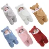 Sleeping Bags Cute born Baby Boys Girls Blankets Plush Swaddle Wrap UltraSoft Fluffy Fleece Sleeping Bag Cotton Soft Bedding Baby Stuff 230811