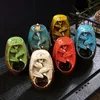 Novelty Items Ceramic Incense Smoke Backflow Waterfall Holder Ornaments for Home Decoration 230810