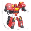 Transformation Toys Robots Mini Tobot Transformation Robot Toys Korea Cartoon Brothers Anime Tobot Déformation Car Airplane Toys for Children Gift 230811