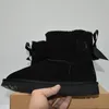 نساء الكاحل الكلاسيكي Mini لـ Chesut Black Gray Navy Booties Cow Boy Winter Boot Boots Warm Boots Eur 36-41 93026 S