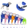 Hundkläder Pet Dog Raincoat Reflective Waterproof Dog kläder för små stora hundar utomhus Rainwear Hood Dogs Jacket Raincape Pet Poncho 230810