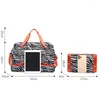 Outdoor Bags Foldable Irregular Stripes Travel Bag Portable Lightweight Hiking Trip Pack For Running Fitness