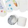 12 Pcs DIY Blank Slap Bracelets Party Favors Easter Gifts for Kids Art Craft Kindergarten ZZ