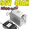 96v 40ah lifepo4 battery for electric bicycle battery pack scooter ebike 4000w