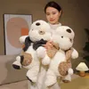 Animais de pelúcia de pelúcia bonito cão brinquedo de pelúcia macio animal dos desenhos animados fofo filhote de cachorro bebê apaziguar bonecas presentes de aniversário para crianças meninas