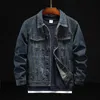 Herenjassen 2023 Mode Streetwear Heren Jas Vintage Blauw Indian Chief Geborduurd Denim Maat M6XL Hip Hop Punk 230810