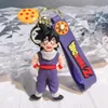 Nouveau dessin animé Sun Wukong Seconde génération Sept Ball Keychain Pendant Anime Car Sac Pendant Doll Machine Gift