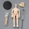 Dockor Original Disono DDF 10cm Body Doll Japanese BJD Body för GSC Clay Head 1 / 12BJD Doll Head OB11 Joint Body Replacement Hand Set 230811