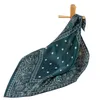 Écharpes 100% pur écharpe de soie féminine bandana femelle écharpe manchkkerchief de soie de soie naturelle pour femmes Moon et étoile 230811