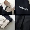 Erkek Ceketler Kore Varsity Ceket Erkekler Yüksek Sokak Patchwork Mektubu Baskı Windbreaker Coats Kadın İlkbahar Yaz İnce Moda Koleji 230810