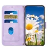 PU -läderplånbok för Google Pixel 8A 8 Pro 7 7A 6A Samsung S24 Ultra Plus A05 A05S A15 A04 A04E A22 A24 A25 Hawaiian Flower ID Card -kortplats Flip Cover Pouch Pouch -bandband