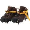 Protection des rochers 10-Teeth Outdoor Crampons Antiskide Crampons Winter Walk Ice Moulonnage Ipleckeering Railshoes Manganese Steel Slip Shoers Covers HKD230810