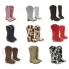 Baskets unishuni bottes d'automne printemps pour les filles enfants hauts talon bling botte de paille