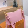 Borsa a catena di design di lusso Francia Borsa a tracolla in rilievo stampata classica di marca Borsa a tracolla in vera pelle di alta qualità Borsa a tracolla con fiori antichi Borse sotto le ascelle di moda