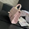 CC10A Mirror Quality Pinselde Sac Chain de sac portable portable Zero Small Awspin Mini Crossbodybody Sac Single Sac Emballage exquis