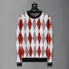 NEW Mens Sweaters Fashion Men's Casual Round Long Sleeve Sweater Men Women Letter Printing Sweaters Woolen sweater