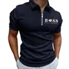 Herrspårar av hög kvalitet vår/sommar långärmad bomullslinne skjorta Business Casual Löst montering T-shirt Top S-5XL
