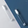 Förvaringsflaskor 5 ml/10 ml/15 ml skummande tvålflaska tom plastmousse ansiktsrengöringspump pump återfyllbar reselotion schampo dispenser