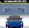 Bilstrålkastare för Subaru BRZ 2012-2015 Transparent lampskärm Lampdäck Strålkampskalmasklin