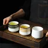 Керамические кофейные чашки с керамическими чашками