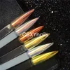 Nail Glitter 0.5g TOP QUALITY SUPER MIRROR Aurora Powder Neon Mermaid Unicorn Pigment Glitter Gold Orange Chrome Smooth Rubbing for Nail Gel 230811