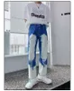 Мужские джинсы QW0115 Fashion 2023 Runway Luxury European Design Party Style одежда