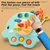 Tire Toys Montessori Toy String Sensor Toy Baby 6 12 mois Activité en silicone voyage jouet enfants poussette éducation jouet cadeau z230814