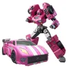 Transformation Toys Robots ABS Mini Force Transformation Robot to Car Toys Action Figures Mini Force X Simulation Car Airplan Deformation Mini Agent Toy 230811