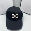 Fashion Ball Caps Fashion Black -and White Baseball Cap Correct Letter Borduurwerk CE Koreaanse Outdoor Sports Sunshade Duck Tongue MX0B VDZCVDCV