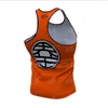 Men's T -skjortor Bodybuilding Tank Tops Män Vest Male Singlet Anime Topstees Fitness Sleeveless Summer 2023 Tight