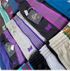 Mens Pants 23SS AWGE İğneleri Sweetpants Erkek Kadınlar 1 En Kalite İşlemeli Şerit Kelebek Stripe Pantolon Joggers 230810