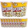 Dinnerware Sets 10 Pcs Popcorn Bucket Holder Bowl Kids Cup Snack Box Movie-night Reusable Pp Child