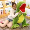 Animales de peluche de 60-120cm, juguete de gran tamaño, lindo dinosaurio, animales de juguete, compañero para niños, muñeco de bosque de peluche reconfortante