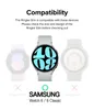 Samsung Galaxy için Koruyucu Kılıf 6 40mm 44mm Smartwatch PC PRECE Kabuğu İzle 6 Klasik 43mm 47mm Koruyucu