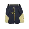 JXX6 Herren- und Frauen High Street Shorts Modemarke Rhude 2023 Micro-Label Color-Blocking Lanyard Casual Beach Sport Capris