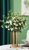 Dekorativa blommor 73 cm simulering Little Rose Artificial To Making Old Coke-Edge Roses European Style Retro Small Bouquet