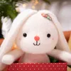 Doldurulmuş Peluş Hayvanlar Yumuşak Dolgulu Hayvanlar Çocuklar Uzun Kulak Tavşan Uyuyan Sevimli Karikatür Peluş Oyuncak Hayvan Dolls Çocuk Doğum Günü R230810