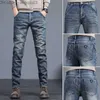 Men's Jeans 2023 Spring/Summer New High end Classic Fashion Retro Elastic Calf Men's Casual Ultra Thin Comfortable Trend Jeans 27-36 Z230814