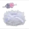 Baby Girls Tutu Skirt Headband Set Toddler Ruffle Tulle Diaper Covers Months solid color Soft Tulles BloomersZZ