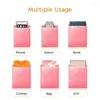 Storage Bags 20pcs Pink Bubble Foam Self Seal Envelope Bag Waterproof Mailers Padded Christmas Gift Packaging Supplies