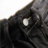 Men Slim gescheurde denim shorts jeans ontwerper Distressed gebleekte stylist holes retro korte broek grote size 42 broek jb3 65dq