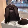 Дети черные буквы рюкзаки модельер проверяли сумки Grils Boys School Bag Boy Boy Bab