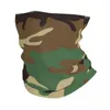 Bandanas U.S Military Woodland Camo Pattern Winter Headband Neck Warmer Hunting Tube Scarf Army Tactical Camouflage Face Bandana Gaiter