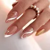 False Nails 24pcs 흰