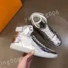 2023 new top Luxurys Fashion designer Casual Trainers runner flat platform high quality for Mens Womens extra height and Refined details engraved Sneakers rd0810