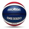 Bollar Molten Basketball Ball Official Size765 PU Material Högkvalitativ utomhus inomhusmatch Training Basketbol Topu 230811