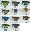 Designer Sonnenbrille Fahrrad Sonnenbrille Männer Sport Radfahren Brillen Mode Damen Dazzle Farbe Spiegel Quadratische Linse