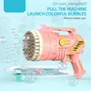 Pull Toys Latest Bubble Toys 69 Hole Bubble Gun Outdoor Big Soap Bubble Machine Pornographic Bubble Machine Children's Toys Outdoor Wedding Toys Z230814